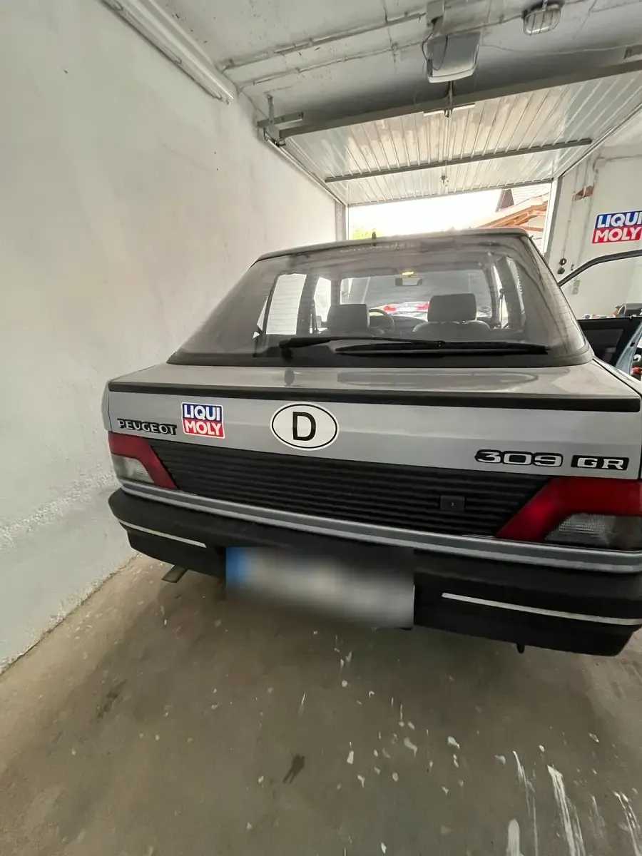 Gebraucht Peugeot 309 75 PS (55 kW) 1990 Blau Kleinwagen