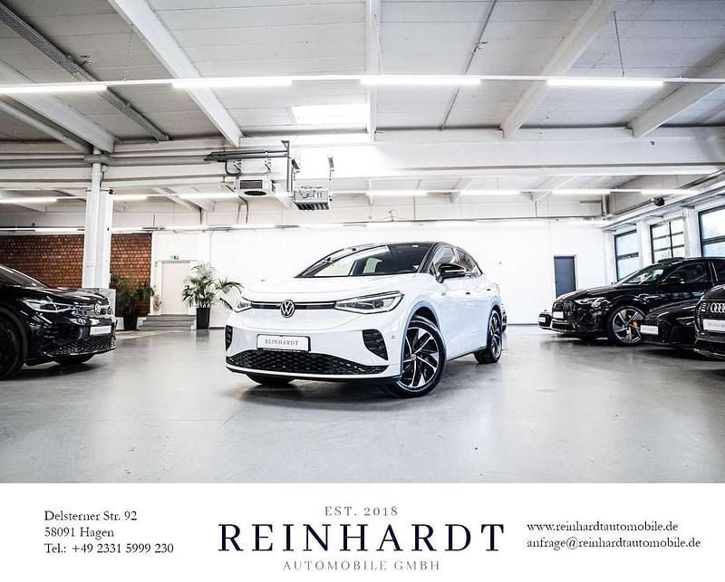 Gletscherweiß metallic Gebraucht 2023 VW ID.5 GTX SUV | 33.350 € (Superpreis) - Bild 1/3