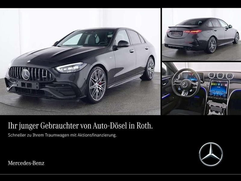 Obsidianschwarz metalliclack Gebraucht 2023 Mercedes C43 AMG AMG Limousine | 62.990 € (Teuer) - Bild 1/4