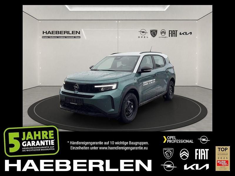 Grün/typ aussenverkleidung met Gebraucht 2025 Opel Frontera Edition SUV | 21.380 € (Superpreis) - Bild 1/4