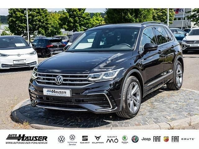 Schwarz Gebraucht 2022 VW Tiguan R-line SUV | 34.975 € (Fairer Preis) - Bild 1/4