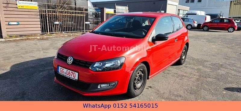 Gebraucht VW Polo Trendline 90 PS (66 kW) 2011 Orange Kleinwagen
