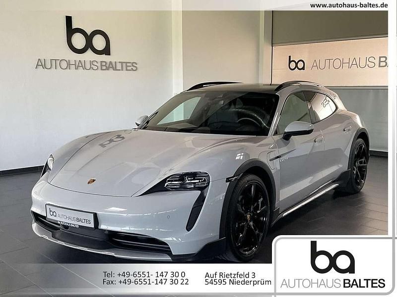 Grau Gebraucht 2023 Porsche Taycan Cross Turismo Limousine | 76.850 € (Guter Preis) - Bild 1/4
