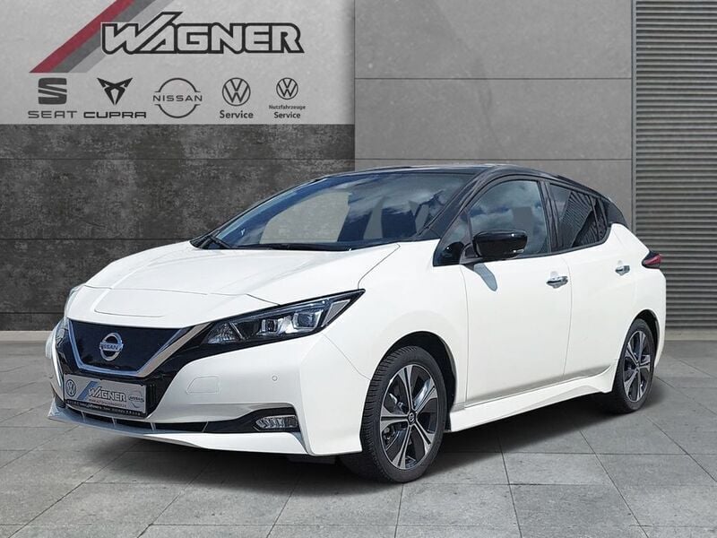 Weiss Gebraucht 2021 Nissan Leaf 360º Kleinwagen | 26.990 € - Bild 1/4