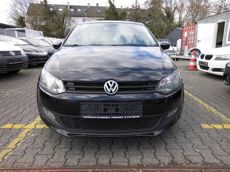 Gebraucht VW Polo Trendline 60 PS (44 kW) 2010 Schwarz Kleinwagen