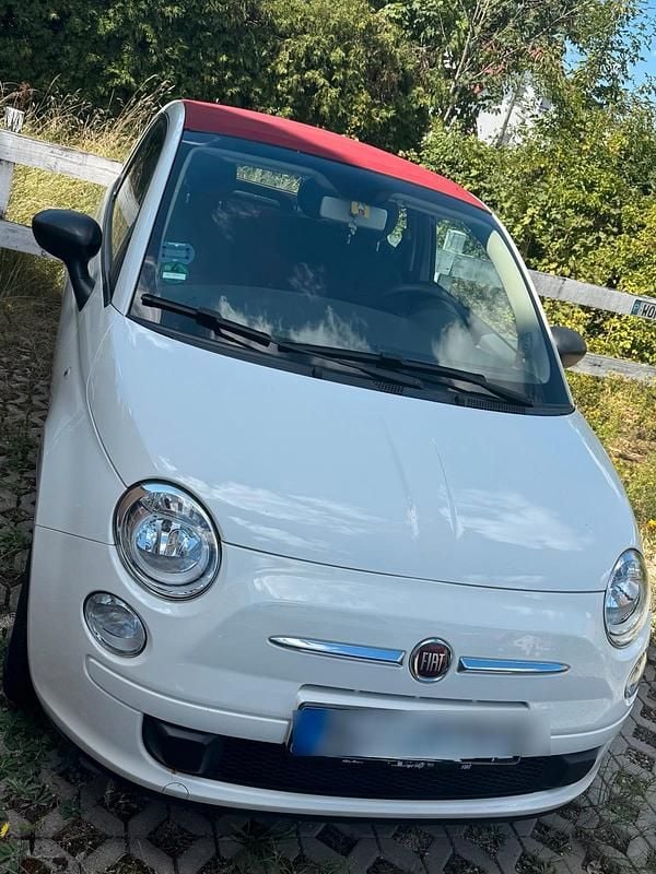 Weiß Gebraucht 2014 Fiat 500 Cabrio | 7.250 € (Fairer Preis) - Bild 1/4