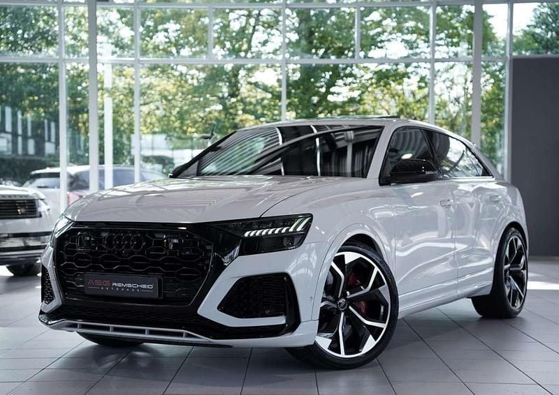 Gletscherweiã metallic Gebraucht 2020 Audi RS Q8 Sport SUV | 89.700 € (Etwas zu teuer) - Bild 1/3