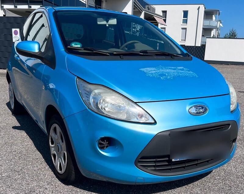 Blau Gebraucht 2010 Ford Ka Kleinwagen | 900 € (Superpreis) - Bild 1/4