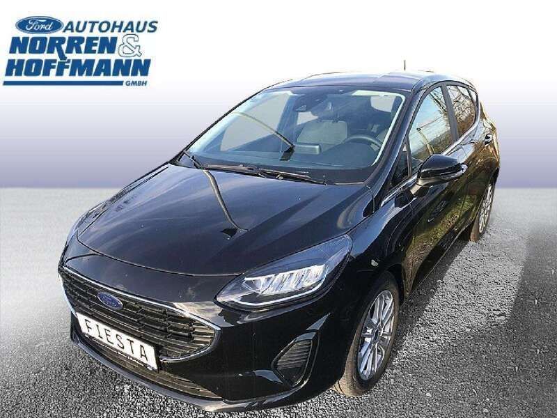 Agate black Gebraucht 2023 Ford Fiesta Titanium Kleinwagen | 19.480 € (Etwas zu teuer) - Bild 1/4