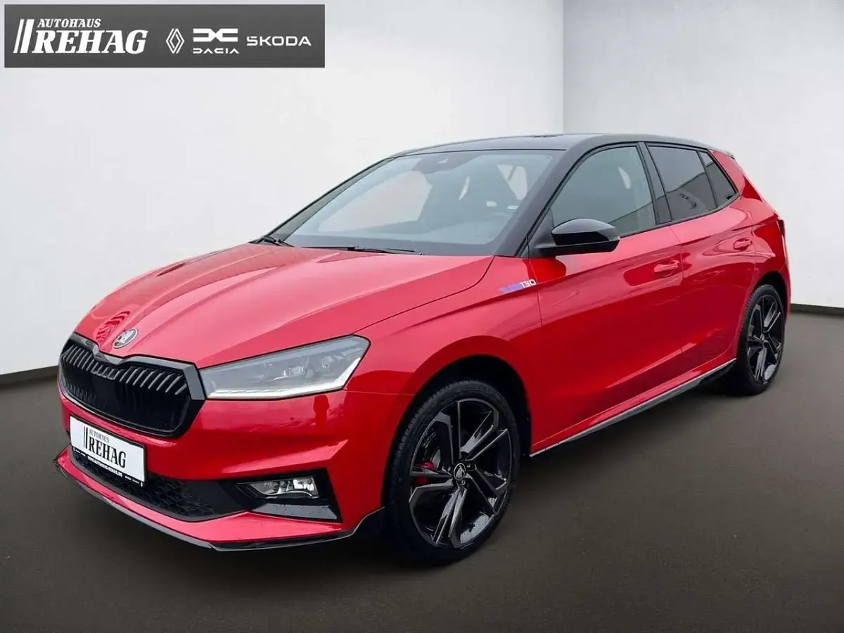 Neu Skoda Fabia 177 PS (130 kW) 2025 Rot Kleinwagen