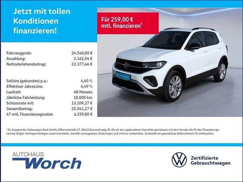 Gebraucht VW T-Cross Goal 116 PS (85 kW) 2025 Pure white SUV