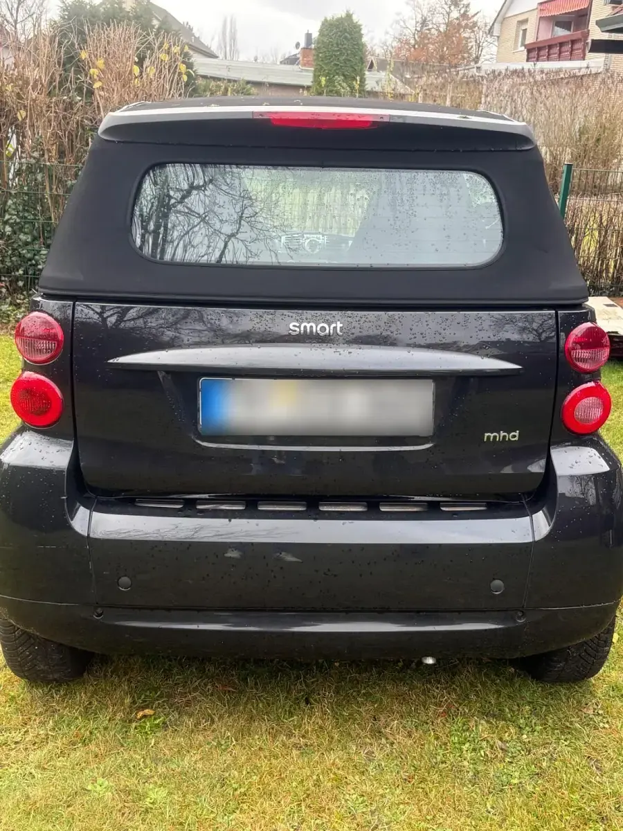 Gebraucht Smart ForTwo Cabrio 71 PS (52 kW) 2010 Schwarz Cabrio