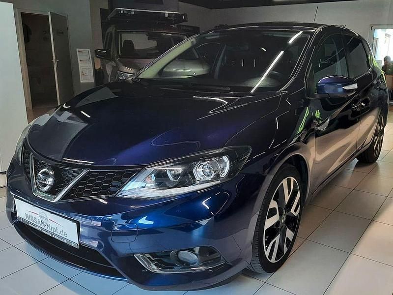 Blau Gebraucht 2015 Nissan Pulsar Tekna Limousine | 9.750 € (Fairer Preis) - Bild 1/4
