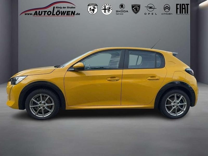 Gebraucht Peugeot e-208 Active 100 kW (136 PS) 2021 Metfa faro gelb (gelb) Kleinwagen