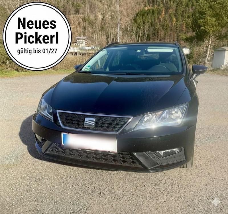 Gebraucht Seat Leon ST Reference 86 PS (63 kW) 2017 Schwarz Kombi