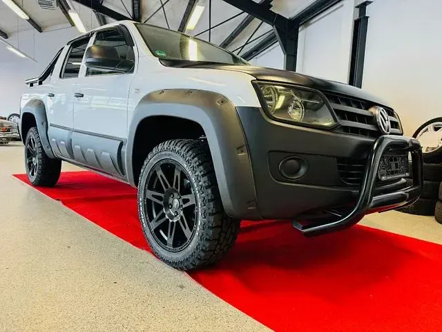 Second-hand VW Amarok 140 CP (102 kW) 2013 Alb Pickup