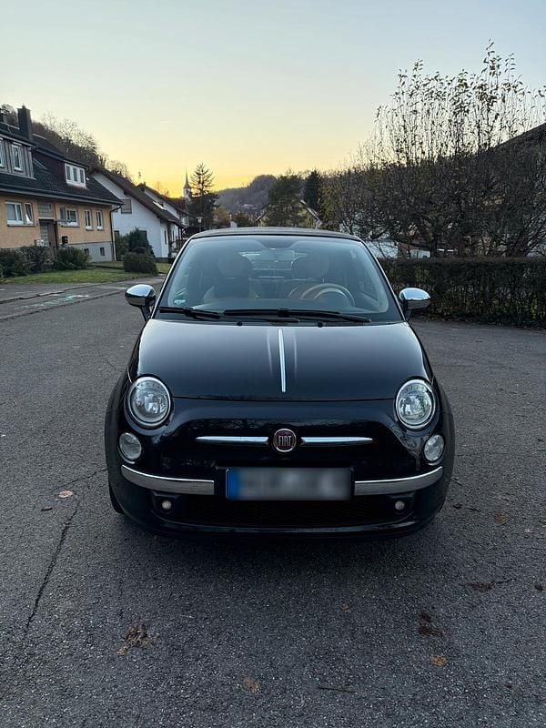 Schwarz Gebraucht 2014 Fiat 500C Cabrio | 7.300 € (Etwas zu teuer) - Bild 1/4