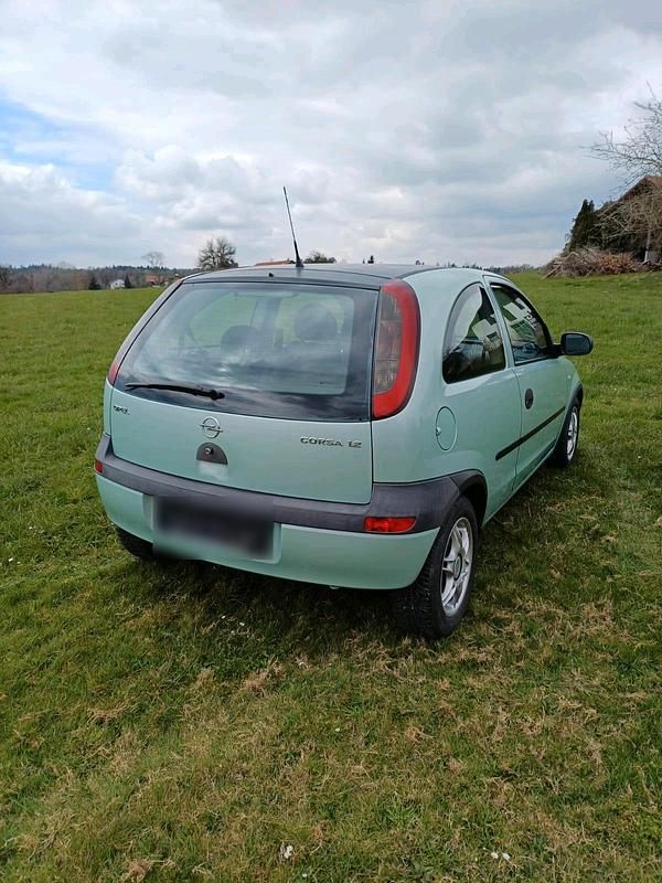Gebraucht Opel Corsa 75 PS (55 kW) 2002 Grün Kleinwagen