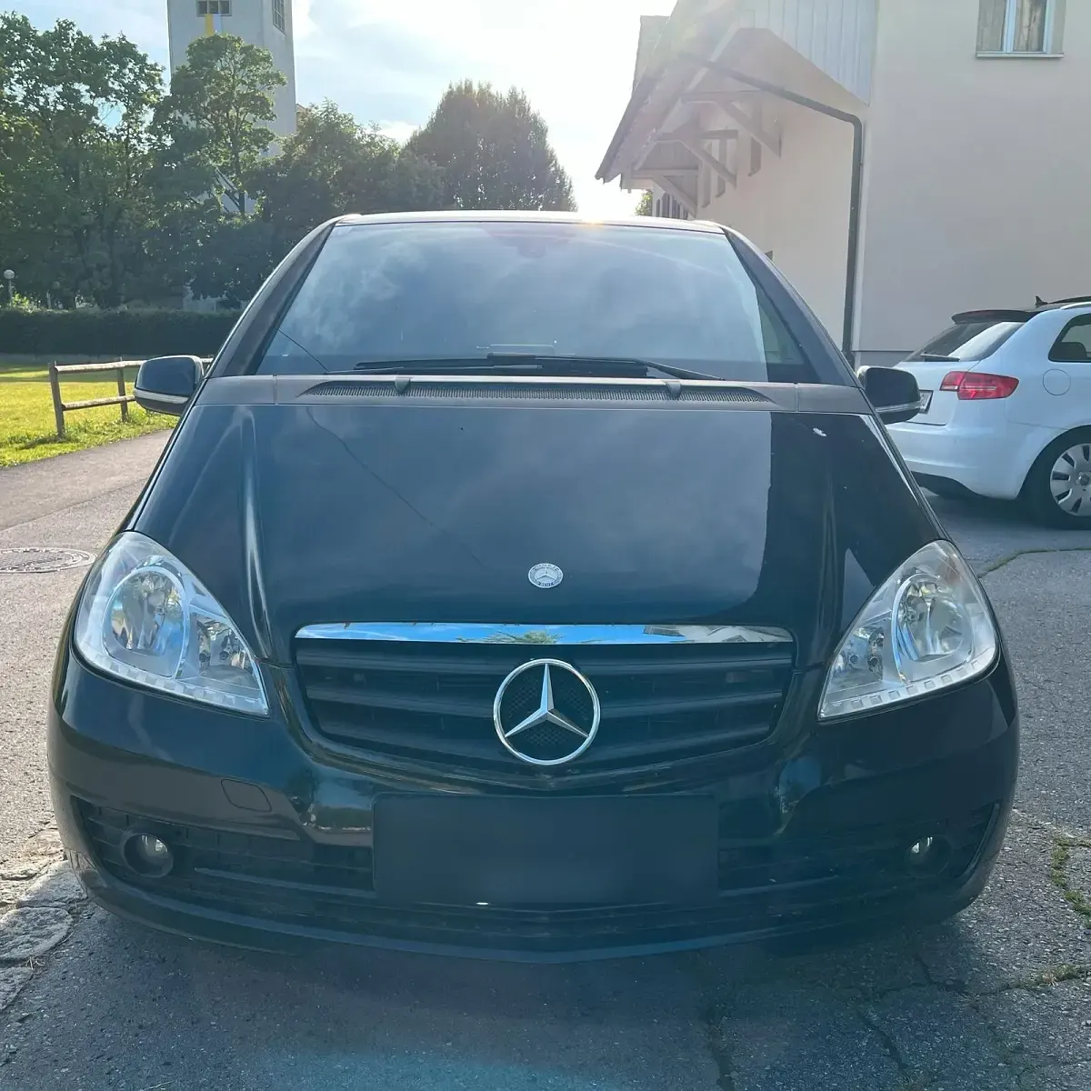 Gebraucht Mercedes A160 95 PS (69 kW) 2010 Schwarz Kleinwagen