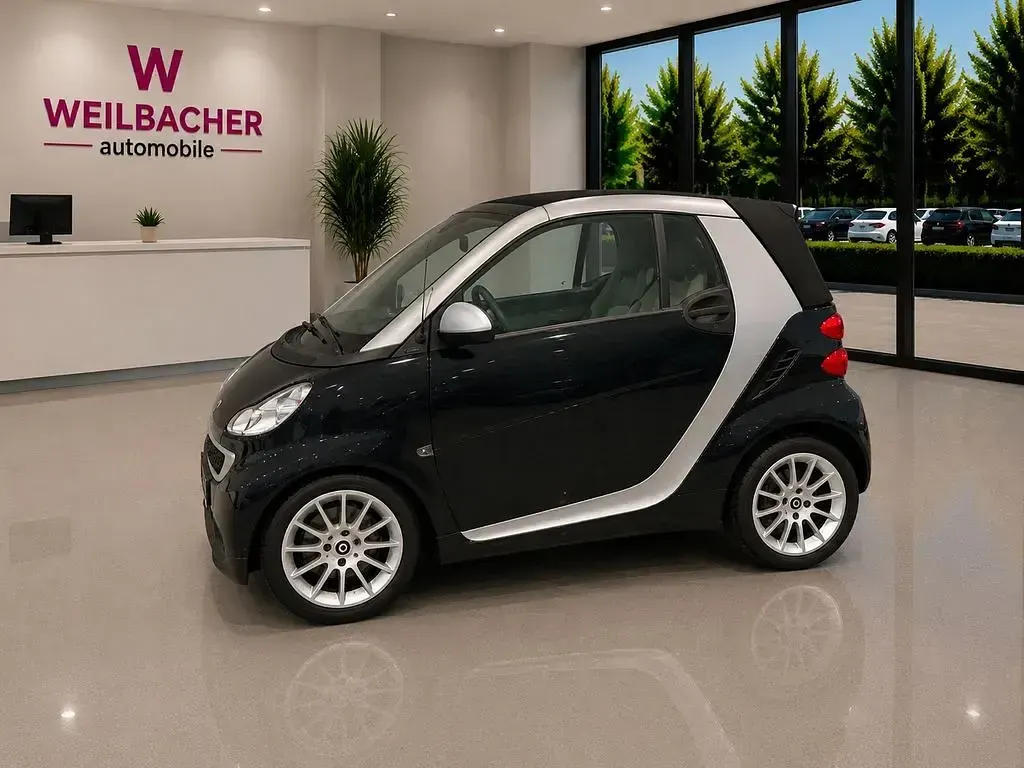 Gebraucht Smart ForTwo Cabrio 71 PS (52 kW) 2012 Silber Cabrio