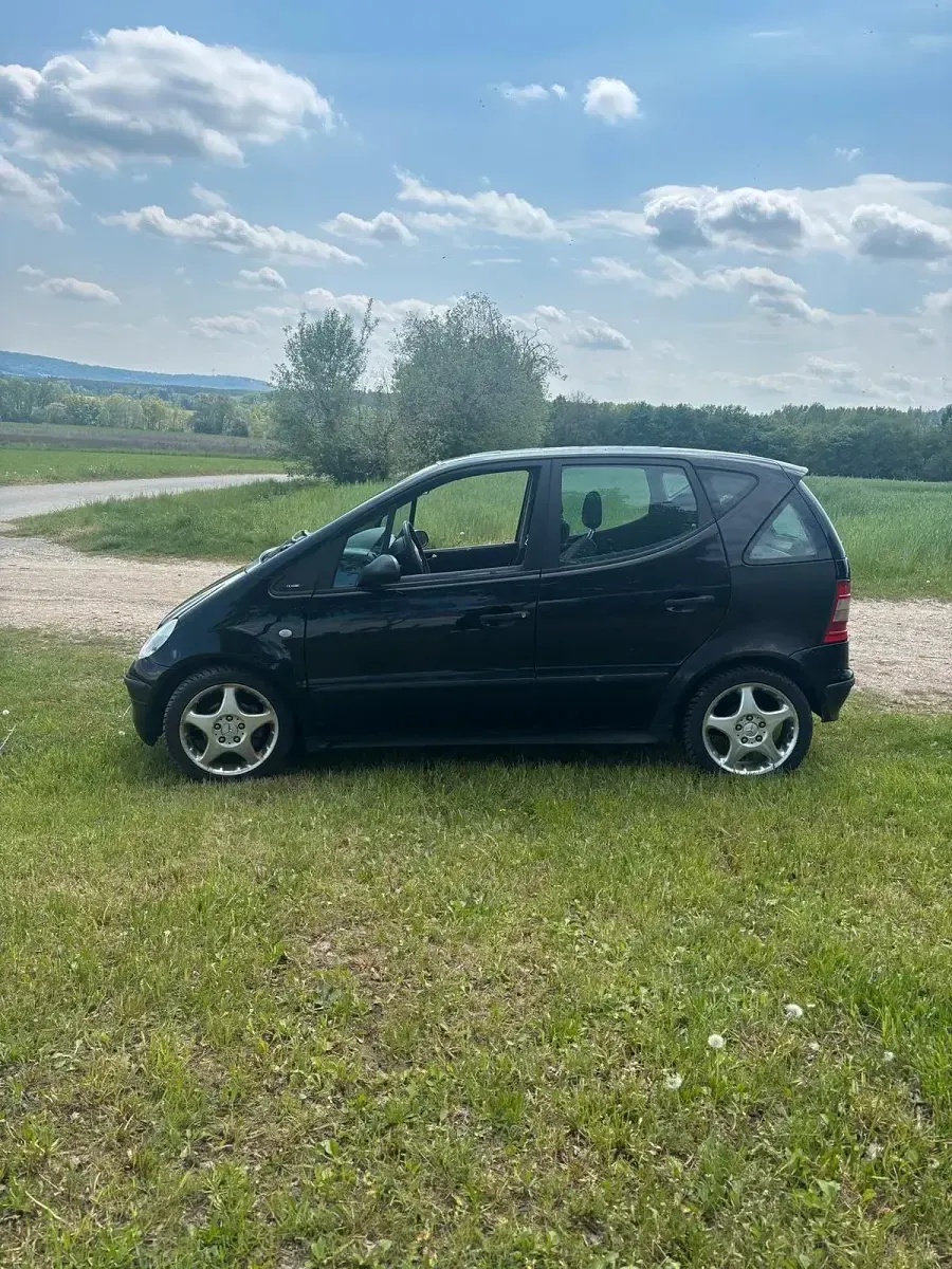 Gebraucht Mercedes A170 2000 Schwarz Kleinwagen