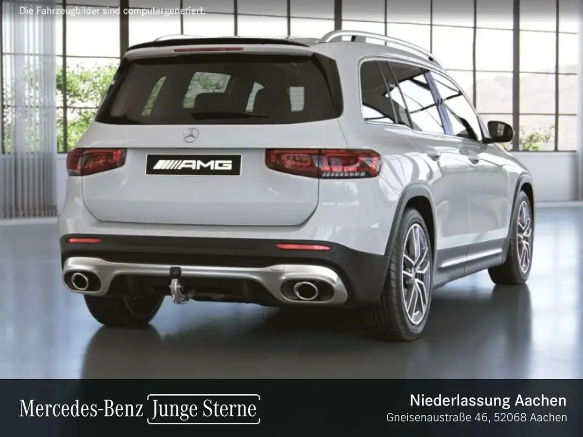 Gebraucht Mercedes GLB35 AMG 306 PS (225 kW) 2022 Weiß SUV