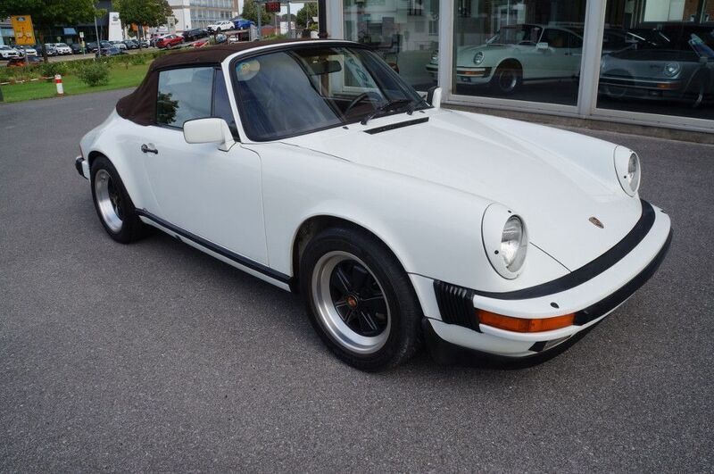 Gebraucht Porsche 911 Carrera Cabriolet 207 PS (152 kW) 1985 Weiß Cabrio