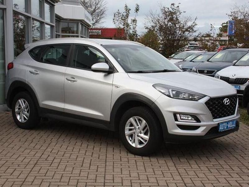 Gebraucht Hyundai Tucson 132 PS (97 kW) 2018 Silber SUV