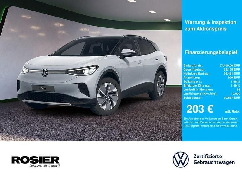 Silber / scale silver Gebraucht 2025 VW ID.4 Pro SUV | 37.480 € (Superpreis) - Bild 1/4