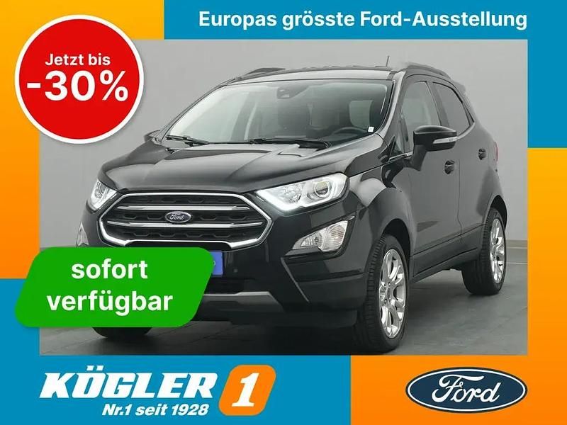 Schwarz Gebraucht 2022 Ford Ecosport Titanium SUV | 19.240 € (Fairer Preis) - Bild 1/4