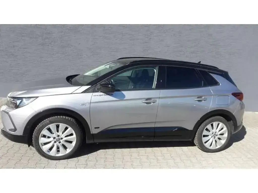Gebraucht Opel Grandland X GS Line 200 PS (147 kW) 2021 Kontrast grau/quarz silber (metallic) SUV