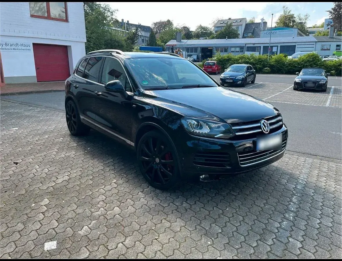 Gebraucht VW Touareg R-line 245 PS (180 kW) 2013 Schwarz SUV