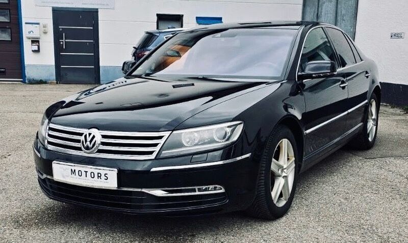 Schwarz Gebraucht 2011 VW Phaeton Limousine | 8.990 € (Guter Preis) - Bild 1/4