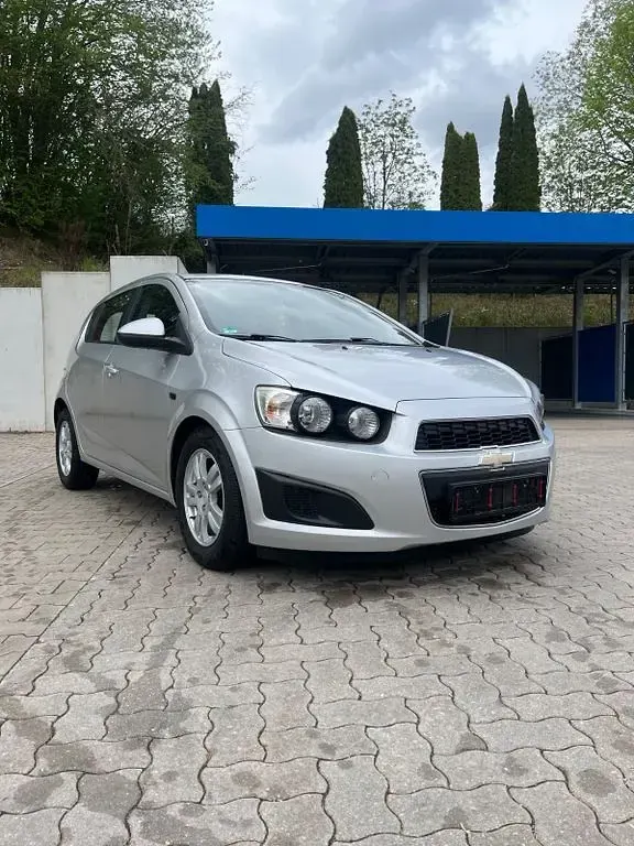Brugt Chevrolet Aveo LT 101 HK (74 kW) 2011 Sølv Hatchback