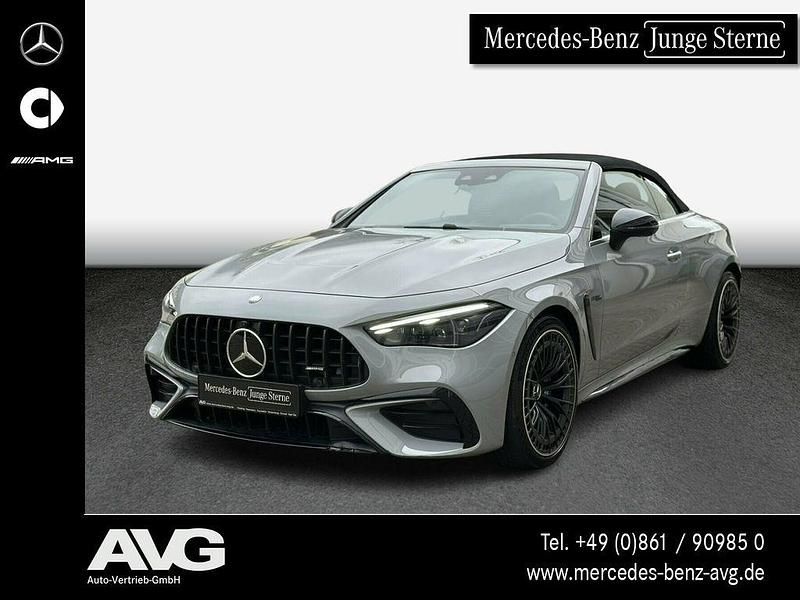 Grau Gebraucht 2025 Mercedes CLE53 AMG Premium Plus Cabrio | 83.800 € (Superpreis) - Bild 1/4