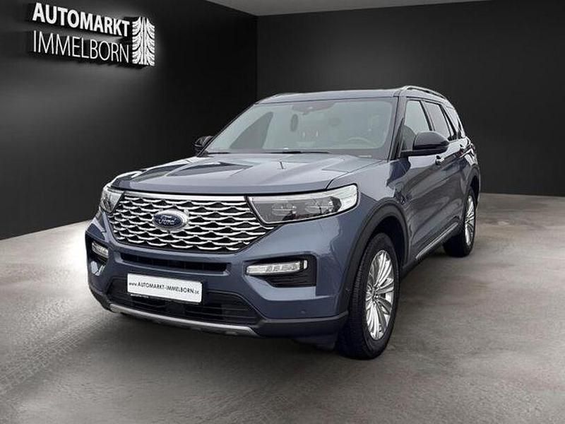 Gebraucht Ford Explorer Platinum 363 PS (266 kW) 2021 Blau SUV