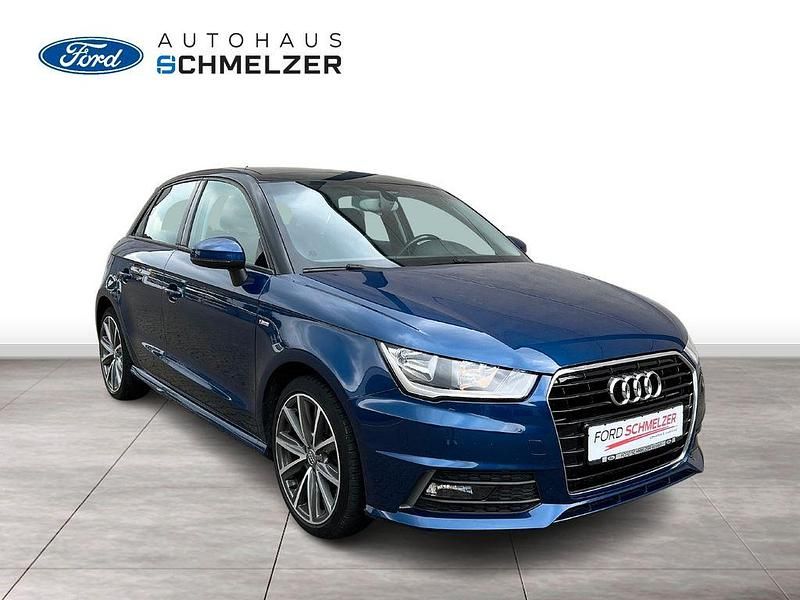 Blau Gebraucht 2016 Audi A1 Sportback S-Line Kleinwagen | 10.500 € (Guter Preis) - Bild 1/4