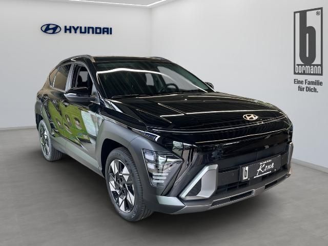 Schwarz metallic Neu 2025 Hyundai Kona Trend SUV | 34.990 € (Etwas zu teuer) - Bild 1/4