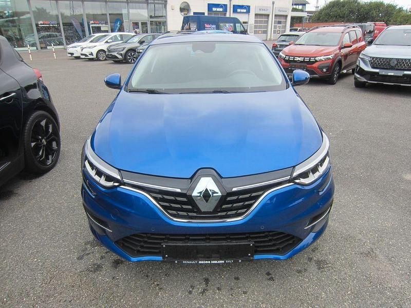 Blau Gebraucht 2023 Renault Mégane IV Techno Limousine | 25.400 € (Teuer) - Bild 1/4