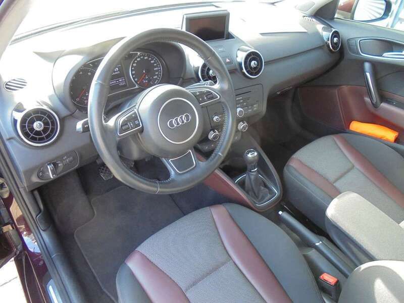 Gebraucht Audi A1 Sportback 86 PS (63 kW) 2014 Shirazrot metallic Kleinwagen