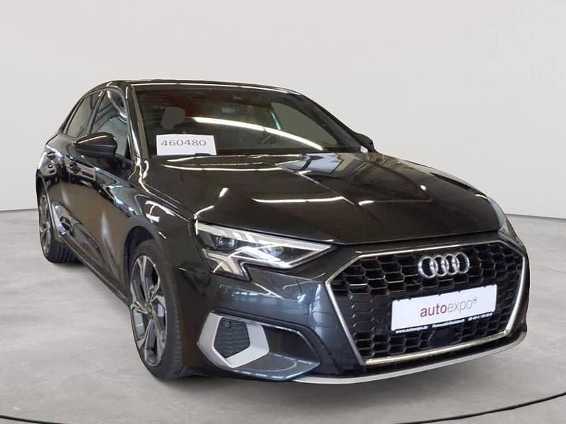 Manhattangrau metallic Gebraucht 2022 Audi A3 Sportback Advanced Kombi | 20.090 € (Fairer Preis) - Bild 1/4
