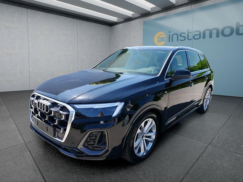 Schwarz Neu 2025 Audi Q7 S-Line SUV | 75.799 € (Superpreis) - Bild 1/4