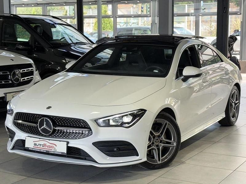 Polarweiss unilack Gebraucht 2023 Mercedes CLA250 AMG Limousine | 38.850 € (Fairer Preis) - Bild 1/4