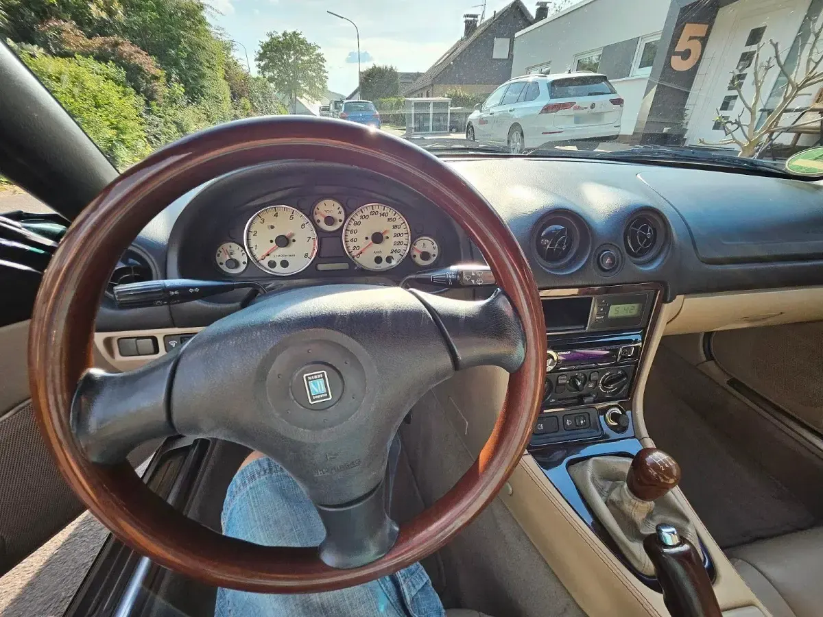 Gebraucht Mazda MX5 145 PS (106 kW) 2000 Grün Cabrio