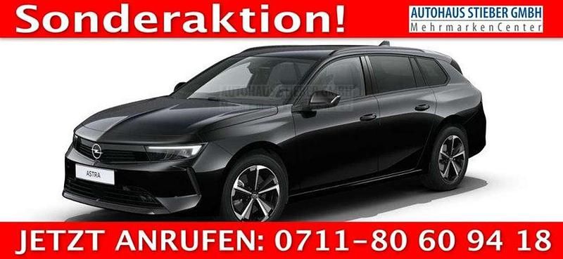 Neu Opel Astra Edition 131 PS (96 kW) 2025 Schwarz Kombi