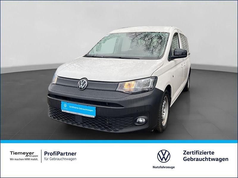 Weiß Gebraucht 2021 VW Caddy Maxi Van / Kleinbus | 22.880 € (Etwas zu teuer) - Bild 1/4