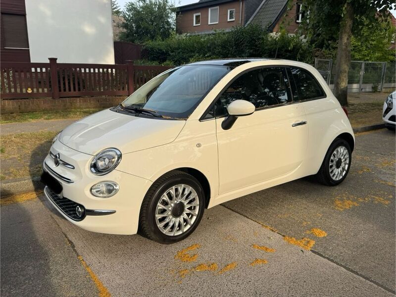 Weiß Gebraucht 2016 Fiat 500 Lounge Limousine | 10.300 € (Guter Preis) - Bild 1/4