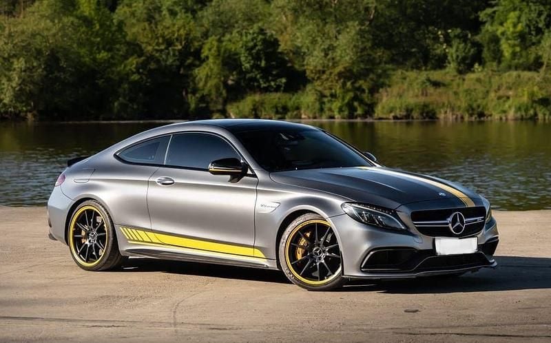 Grau Gebraucht 2017 Mercedes C63S AMG AMG Edition 1 Coupé | 59.800 € (Superpreis) - Bild 1/4