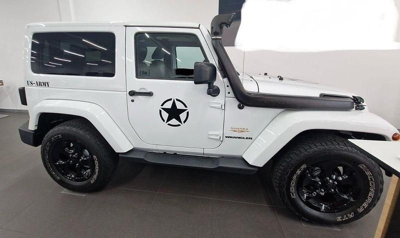 Weiß Gebraucht 2014 Jeep Wrangler Sahara SUV | 27.499 € (Superpreis) - Bild 1/4