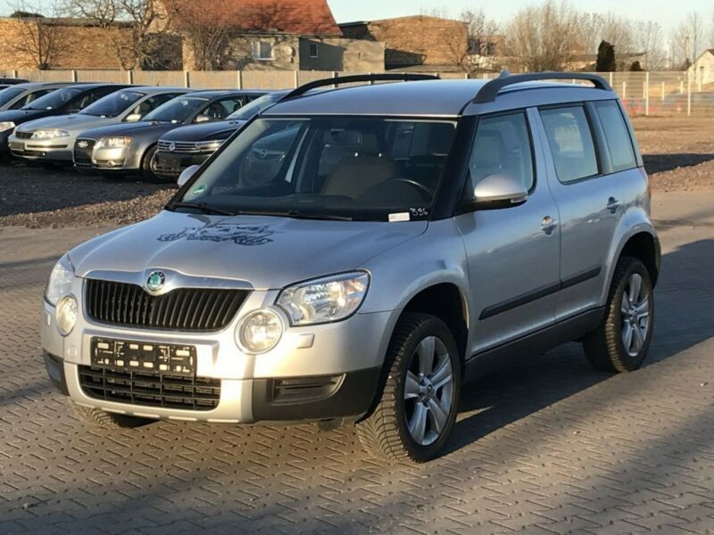 Skoda yeti серый